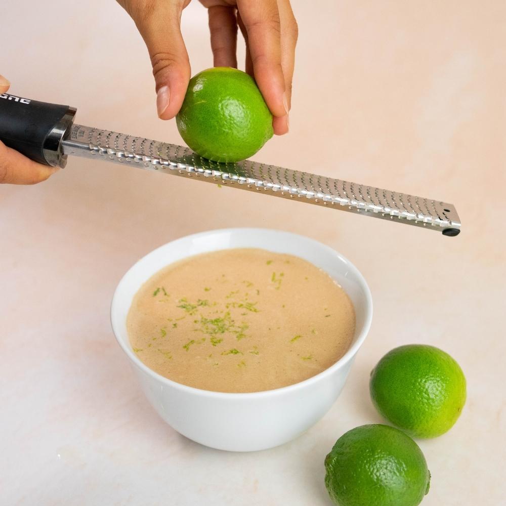 Lime hot chocolate