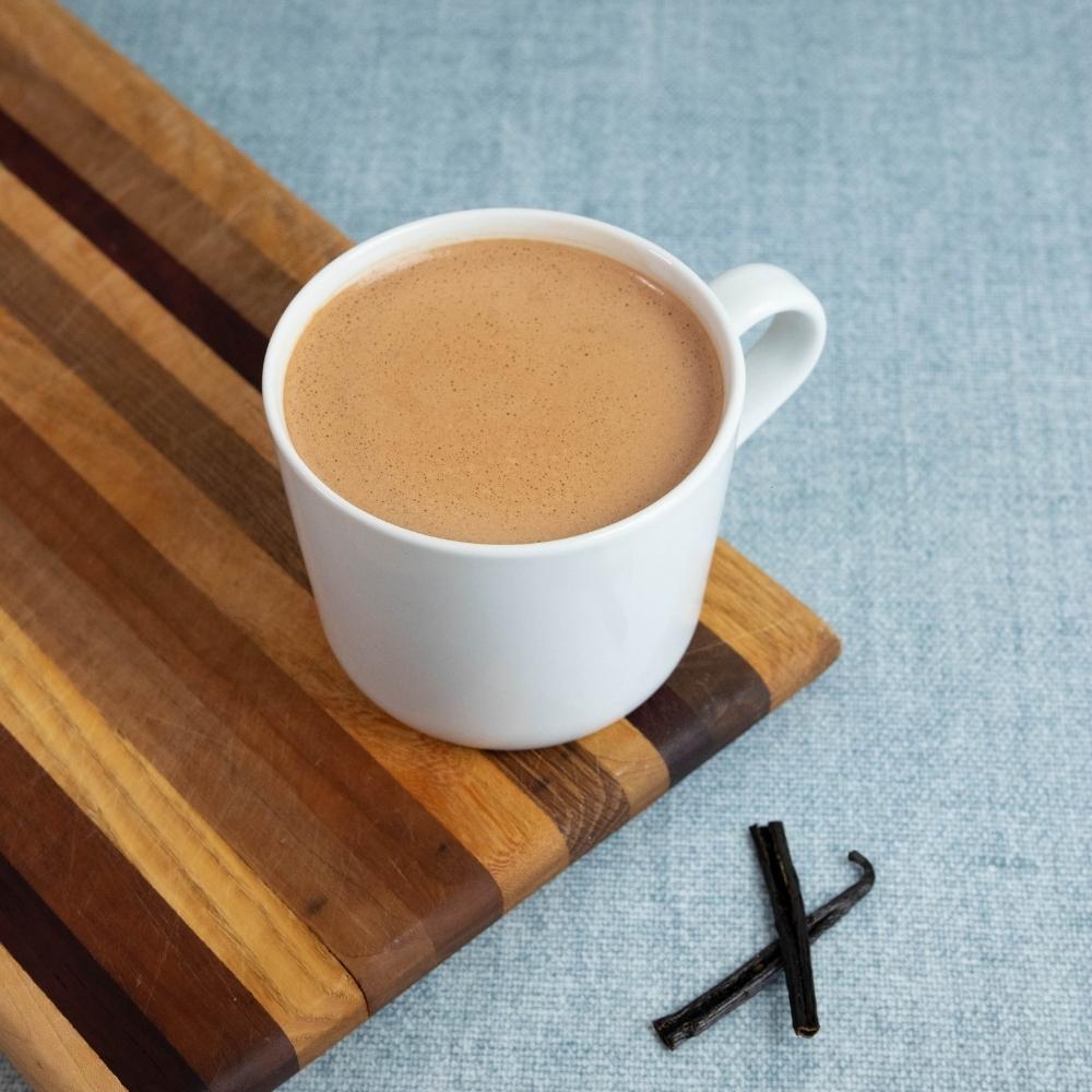 Vanilla hot chocolate