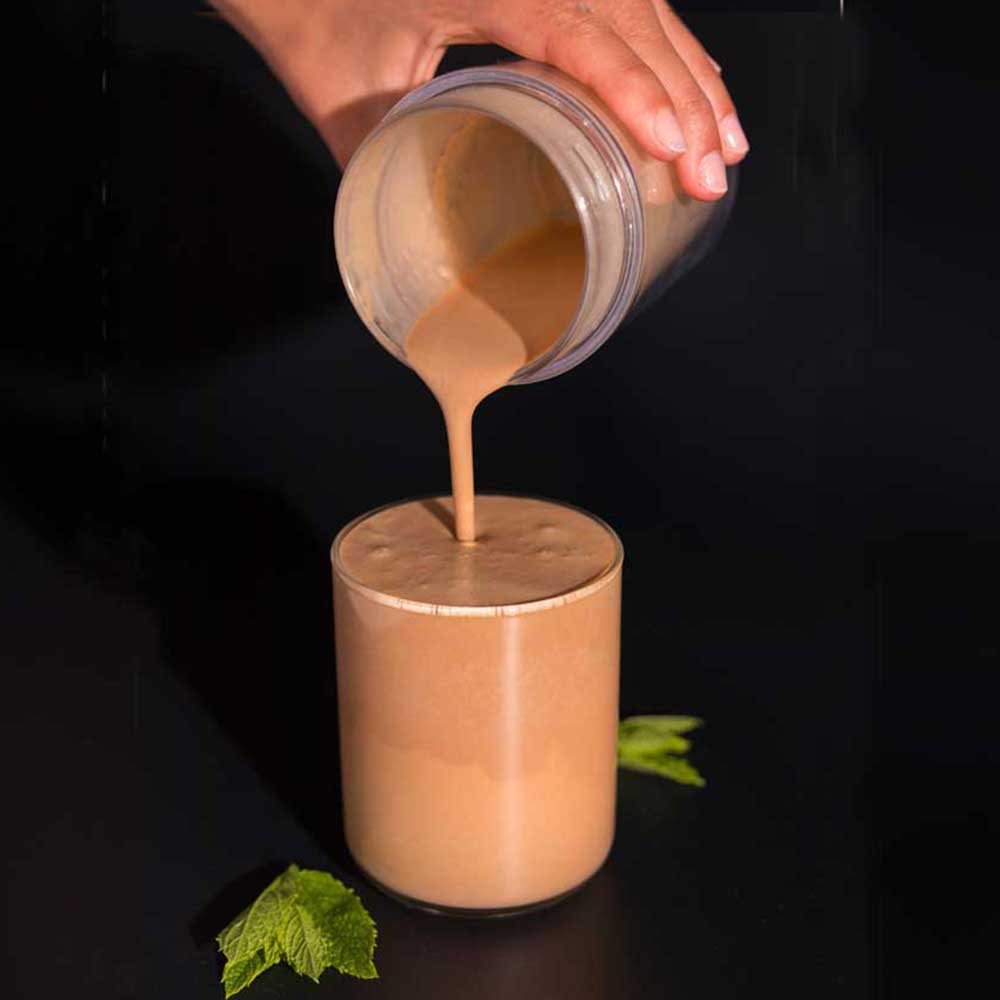 mint chocolate milkshake iced chocolate