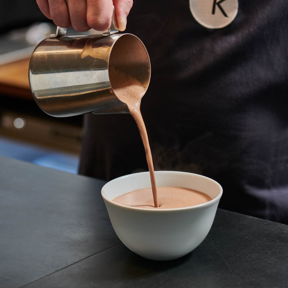 Dark hot chocolate flakes | 54% | Blend