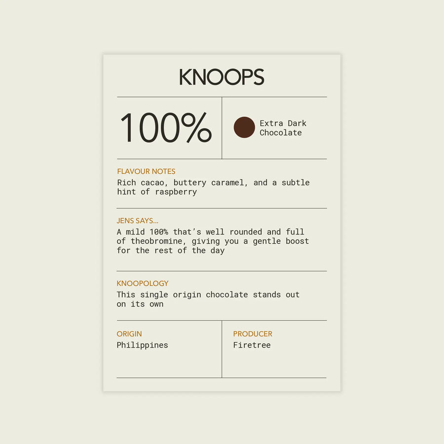 Extra dark hot chocolate flakes | 100% | Philippines