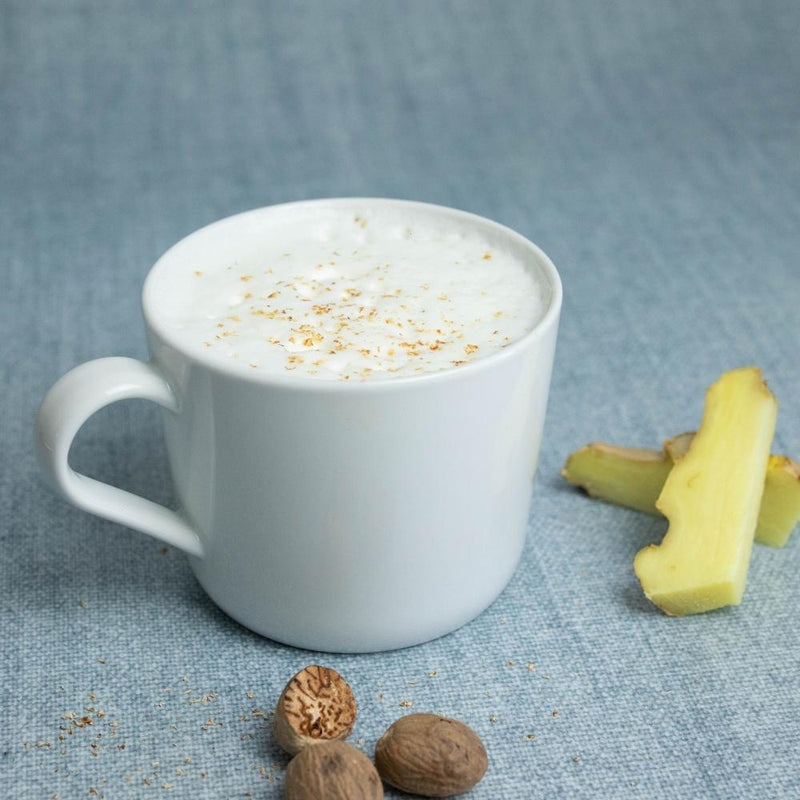 Nutmeg ginger white hot chocolate