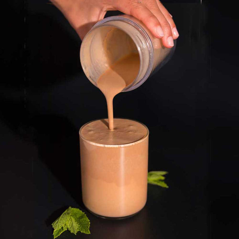 mint chocolate milkshake iced chocolate