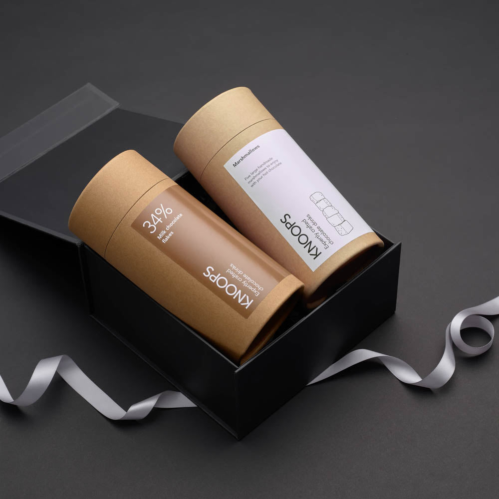 Hot chocolate and marshmallow gift set